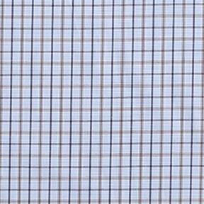 Tela de camisa cuadros cl&aacute;sicos &ndash; azul claro/azul marino, 