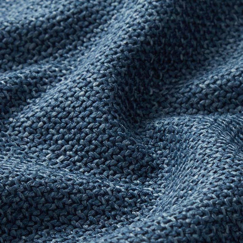 Tela de tapicería Sarga cruzada gruesa Bjorn – azul vaquero,  image number 2
