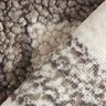 Punto Bouclé Cuadros – blanco lana/marrón claro,  thumbnail number 4