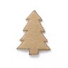 Parche Fieltro Árbol de Navidad [4 cm] – beige,  thumbnail number 1