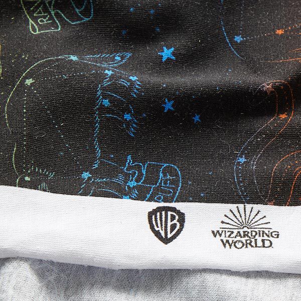 Tela de jersey de algodón Telas con licencia Animales heráldicos constelaciones Harry Potter  |,  image number 7