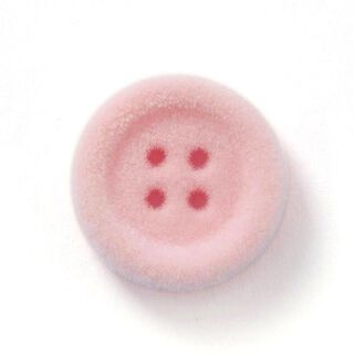 Botón de terciopelo 4 agujeros – rosa, 