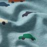 Tela de jersey de algodón Coches de juguete – azul vaquero/naturaleza,  thumbnail number 2