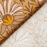 Tela decorativa Panama media Flores grandes &ndash; beige oscuro/amarillo curry,  thumbnail number 4