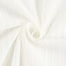 Tela para cortinas Rayas anchas Hilo con efecto 300 cm – blanco,  thumbnail number 1