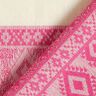 Tela de algodón con patrón de diamantes – blanco lana/pink,  thumbnail number 4