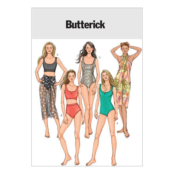 Bikini|Bañador, Butterick 4526|40 - 46,  image number 1