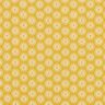 Tela de jersey de algodón brillan las flores – amarillo curry,  thumbnail number 1