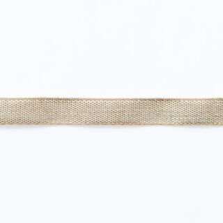 Cinta para tejer lino/algodón [ 10 mm ] – beige, 
