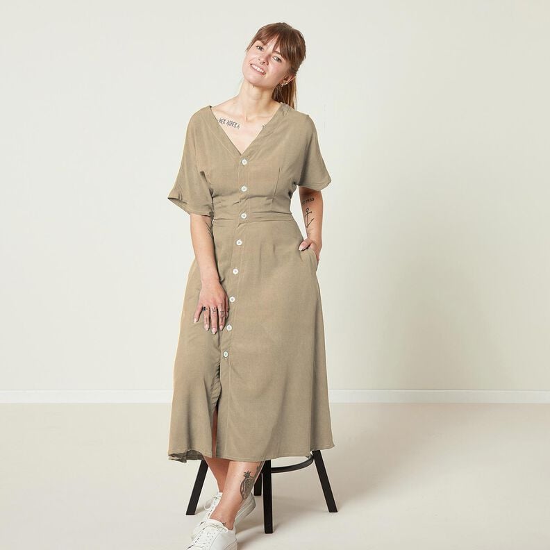 Viscosa Stretch Uni – anémona,  image number 8