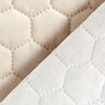 Tela de tapicería Terciopelo acolchado en diseño de panal – arena,  thumbnail number 6