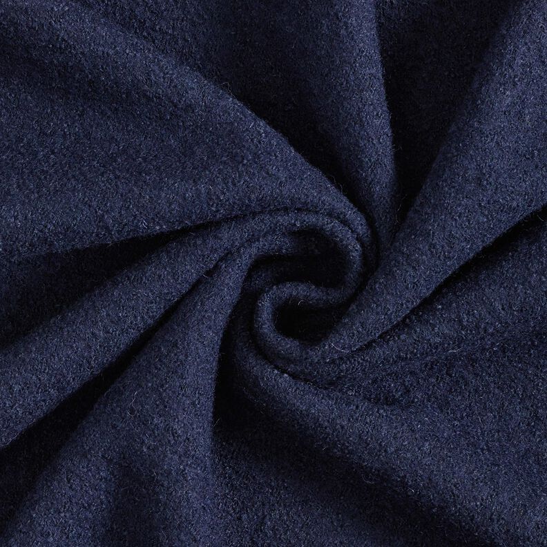 Tejido de punto ligero de mezcla de lana y viscosa – azul noche,  image number 1