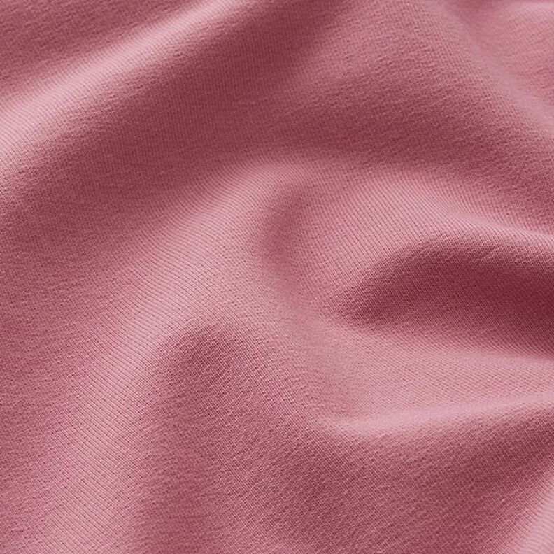 Sudadera ligera de algodón Uni – rosa viejo oscuro,  image number 4