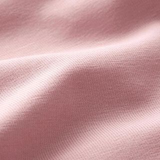 Tela de jersey de algodón Uni mediano – rosa antiguo | Retazo 80cm, 