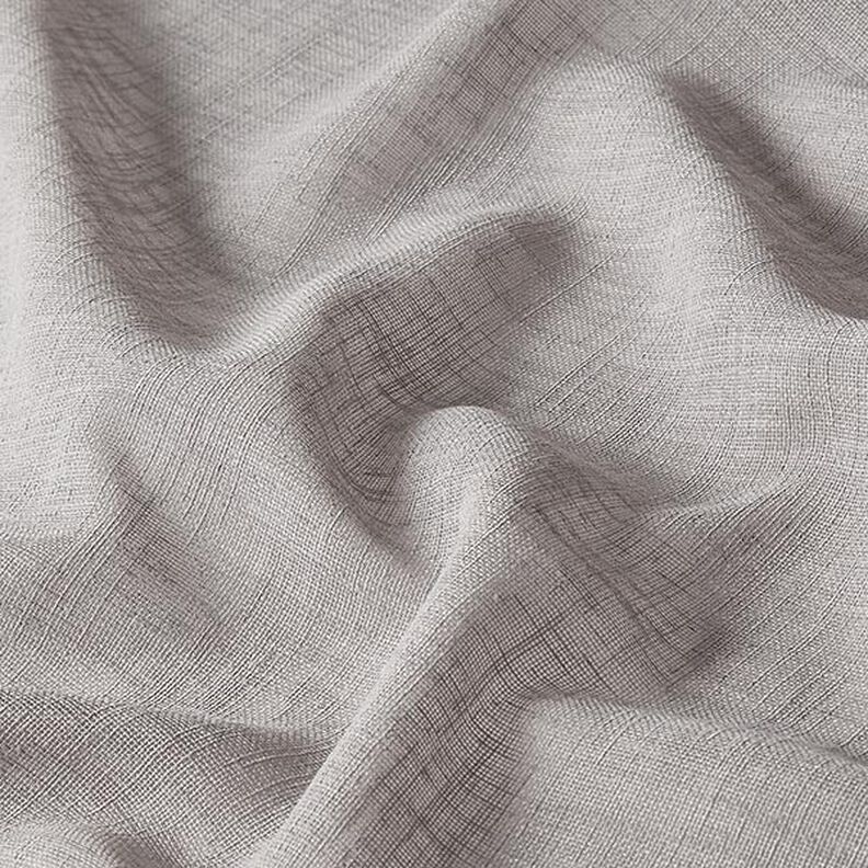 Tela para cortinas Voile Ibiza 295 cm – gris claro,  image number 2