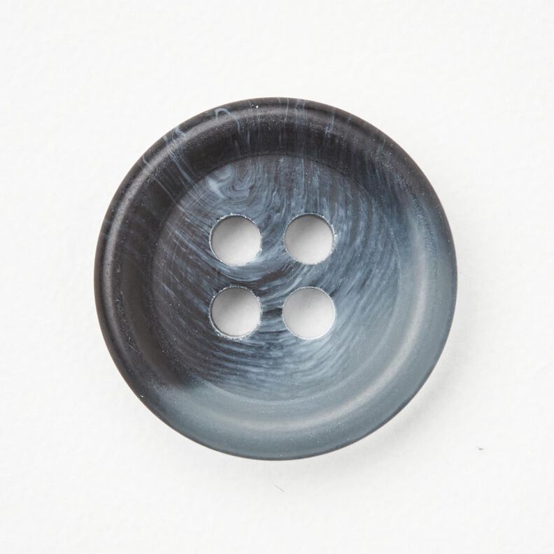 Bot&oacute;n redondo de 4 agujeros [&Oslash; 15 mm] &ndash; azul vaquero,  image number 1
