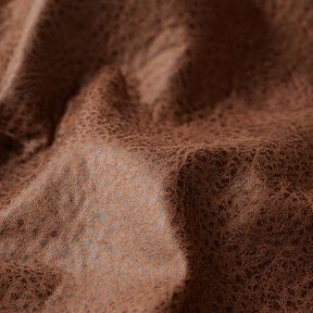 Tela de tapicería Imitación de piel – marrón medio, 
