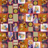 Popelina de algodón Scooby Doo como cómic Telas con licencia – rojo/mezcla de colores,  thumbnail number 1