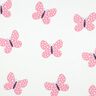 Sudadera Rugosa Mariposas grandes | Poppy Fabrics – marfil/rosa,  thumbnail number 1