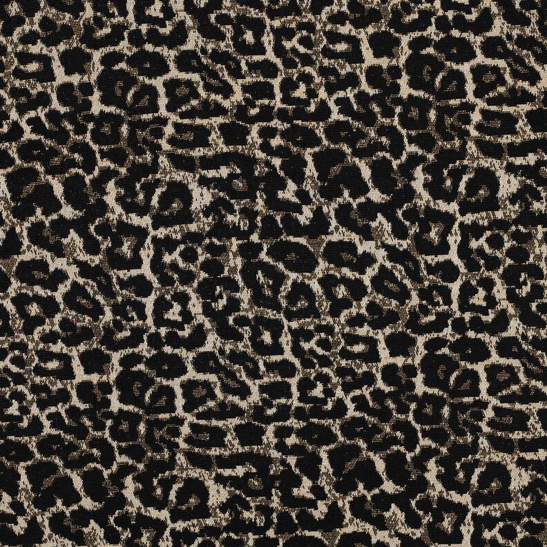 Jacquard Estampado leopardo – naturaleza/negro,  image number 1