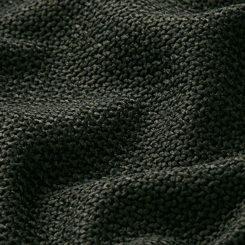 Tela de tapicería Sarga cruzada gruesa Bjorn – verde oscuro,  image number 2