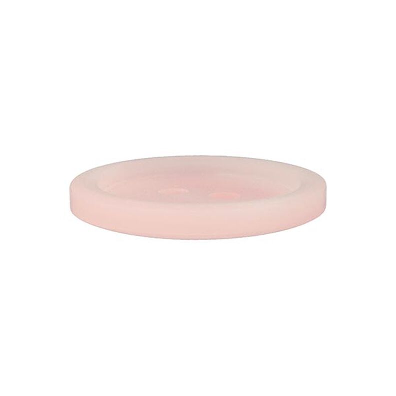 Botón de plástico de 2 agujeros Basic - rosa,  image number 2