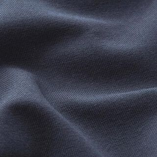Tela de jersey de algodón Uni mediano – azul noche, 