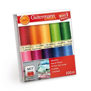 Set hilo de coser Coselotodo - colores intensos - | BONUS PACK! | Gütermann creativ, 