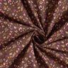 Tela de algodón Cretona Ramas pequeñas – marrón oscuro/uva,  thumbnail number 3
