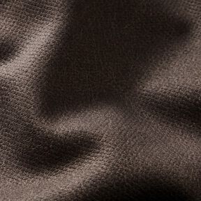 Tela de tapicería Estilo terciopelo – marrón negro, 