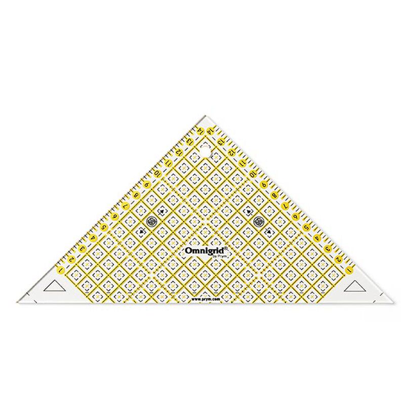 Regla de costura triangular [ Medidas:  225 mm x 125 mm bis 15 cm  ] | Prym,  image number 1