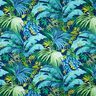 Tela decorativa Panama Media Polinesia – azul/verde,  thumbnail number 1