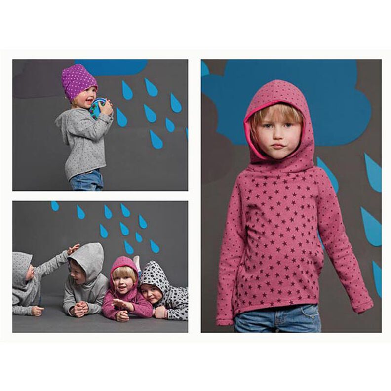 TONI Jersey con capucha para niño y niña | Studio Schnittreif | 86-152,  image number 2