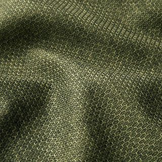 Tela de tapicería Estructura de panal – oliva oscuro, 