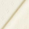 Jersey de punto fino con patrón de agujeros – blanco lana,  thumbnail number 3