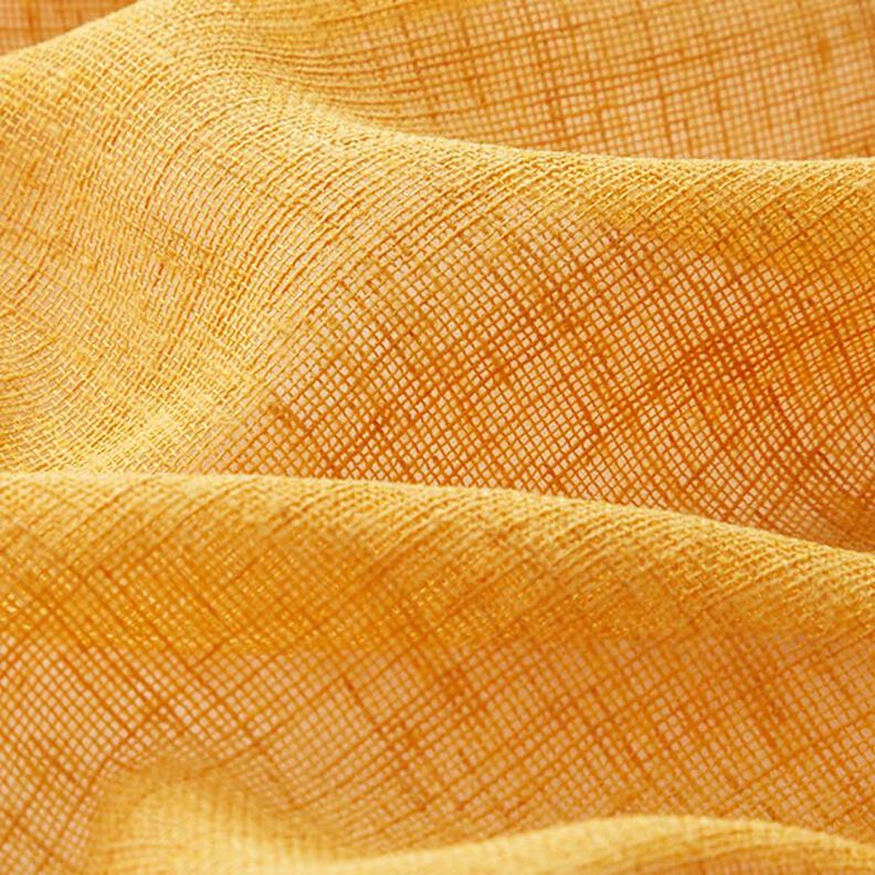 Tela para cortinas Voile Ibiza 295 cm – amarillo curry,  image number 2