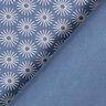 Tela de jersey de algodón brillan las flores – azul vaquero,  thumbnail number 4