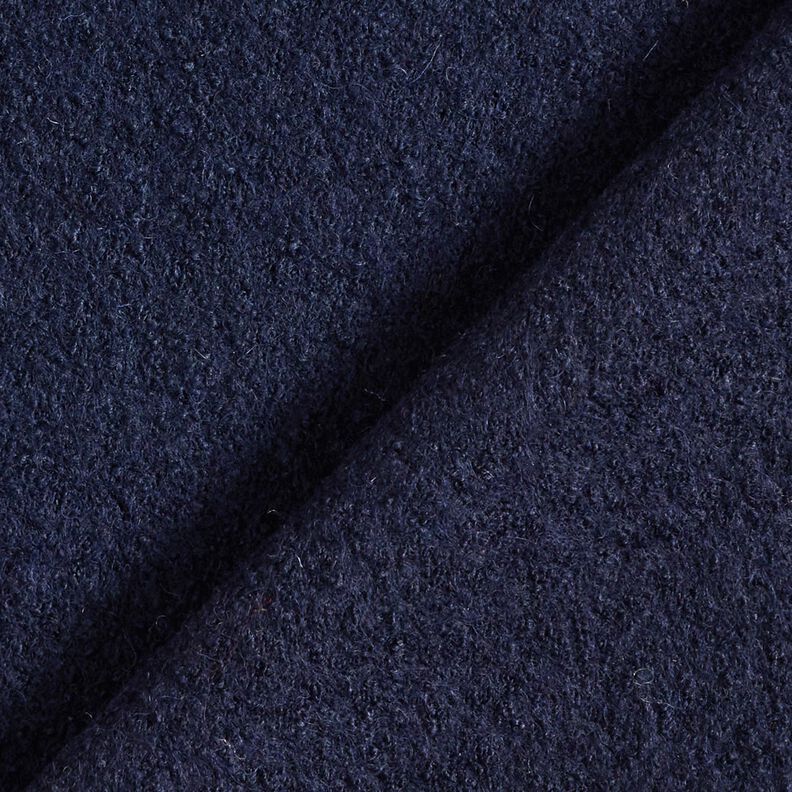 Tejido de punto ligero de mezcla de lana y viscosa – azul noche,  image number 3
