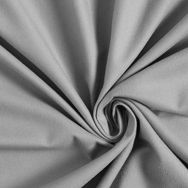 Franela de algodón Uni – gris claro,  image number 1