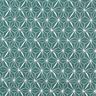 Algodón revestido Estrellas gráficas – abeto azul/blanco,  thumbnail number 1