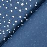 Tela de jersey de algodón Puntos irregulares – azul vaquero,  thumbnail number 4