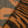 Gasa con estampado de tigres a rayas brillantes – negro/cobre,  thumbnail number 4