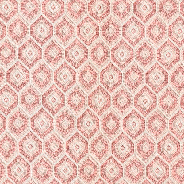 Jacquard stretch Rombos – coral,  image number 1