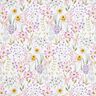 Tela de algodón Popelina Narcisos – marfil/rosa viejo claro,  thumbnail number 1