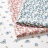 Popelina de algodón Mar de flores – rojo/blanco,  thumbnail number 5