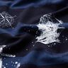 Tela de jersey de algodón Anclas y barcos | Glitzerpüppi – azul marino,  thumbnail number 1