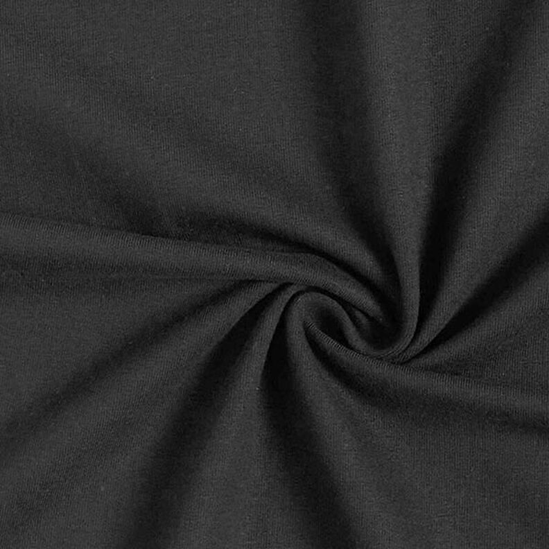 GOTS Softsweat | Tula – negro | Retazo 70cm,  image number 1