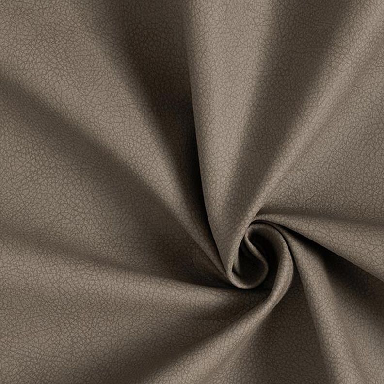 Tela de tapicería Piel sintética Estampado fino – marrón oscuro,  image number 1