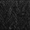 Piel sintética Líneas onduladas – negro,  thumbnail number 1