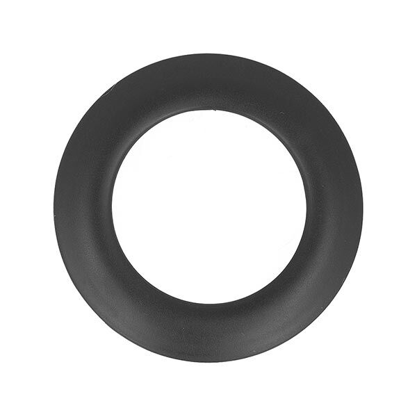 Anillo de cortina con ojal en clic, mate [Ø 40mm] – negro,  image number 1